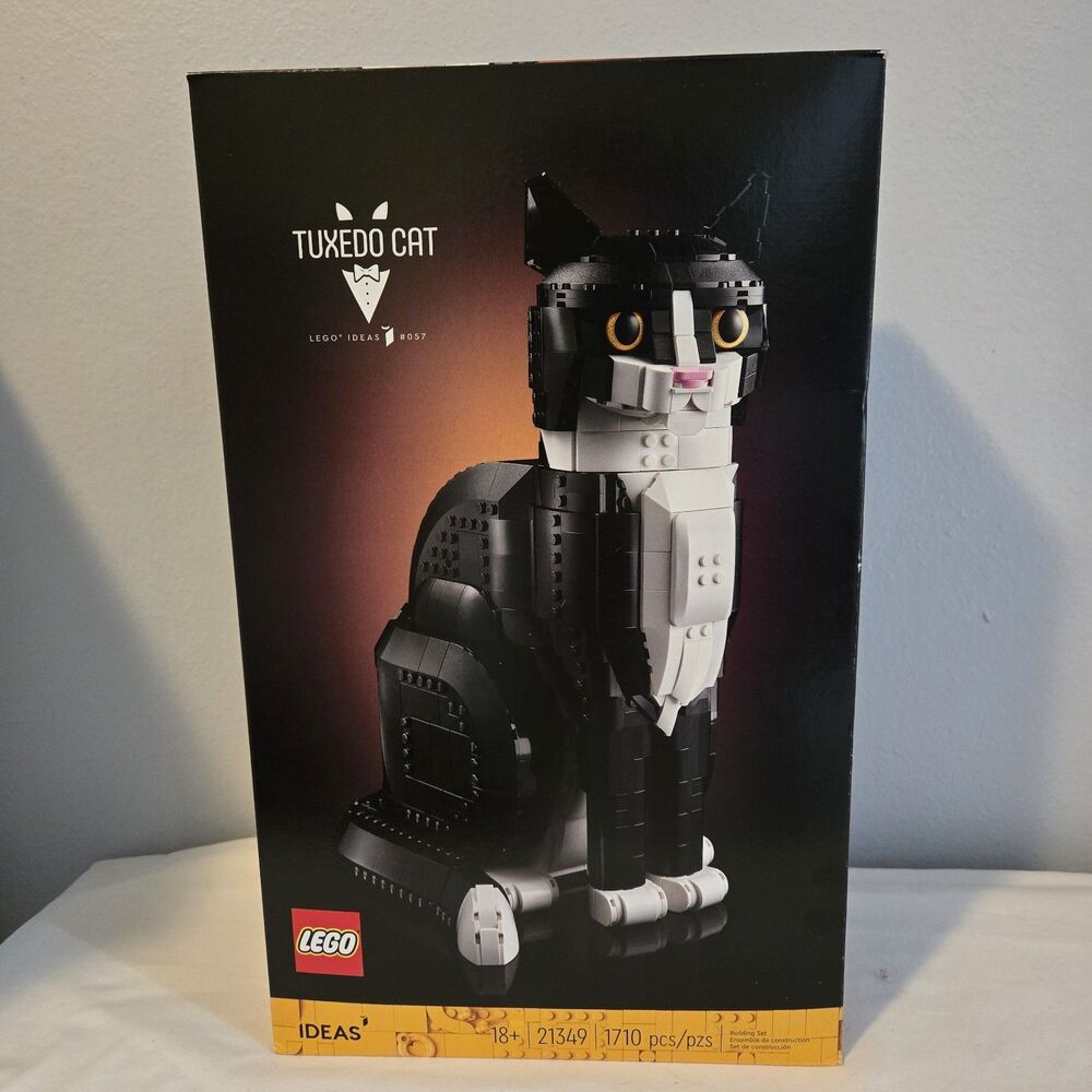Black And White Tuxedo Cat 21349 Lego Ideas - BRAND NEW Sealed In Box